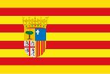 Bandera Aragón. Bandera