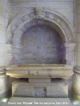 Capilla La Mota. Iglesia Mayor Abacial. Pies de la Iglesia. Capilla