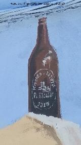 Detalle del desaparecido Graffiti de la Alameda de José Ríos Fábrica El Alcázar. Detalle del desaparecido Graffiti de la Alameda de José Ríos