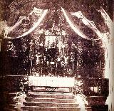 Retablo barroco destruido en la Guerra Civil Santuario de Ntra Sra de Cuadros. Retablo barroco destruido en la Guerra Civil