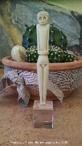 Reproducción de Manuela Parras Santuario prehistórico de la Cueva de Golliat. Reproducción de Manuela Parras